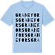 Blue Soul t-shirt med Granefors ordlek t-shirt