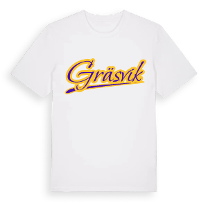 Gräsvik baseball t-shirt – ekologisk bomull t-shirt från Pinshirt