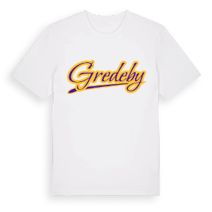 Gredeby baseball t-shirt – ekologisk bomull t-shirt från Pinshirt