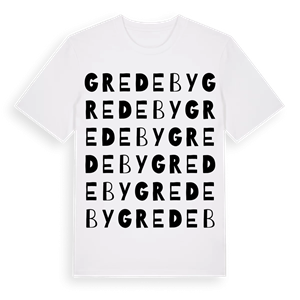 Gredeby ordlek t-shirt – ekologisk bomull t-shirt från Pinshirt