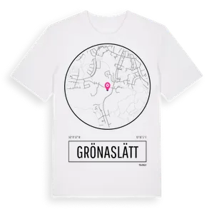 Grönaslätt t-shirt – ekologisk bomull t-shirt från Pinshirt