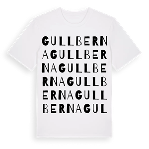 Gullberna ordlek t-shirt – ekologisk bomull t-shirt från Pinshirt