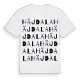 Häjdala ordlek t-shirt