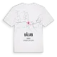 Hålan karta t-shirt