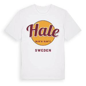 Hale cirkel t-shirt – ekologisk bomull t-shirt från Pinshirt