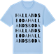 Blue Soul t-shirt med Hallandsboda ordlek t-shirt