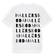 Hallersboda ordlek t-shirt