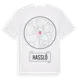 White t-shirt med Hasslö t-shirt