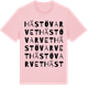 Pink Cotton t-shirt med Hästövarvet ordlek t-shirt