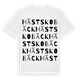 Hästskobäck ordlek t-shirt