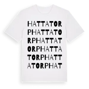 Hattatorp ordlek t-shirt – ekologisk bomull t-shirt från Pinshirt