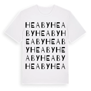 Heaby ordlek t-shirt – ekologisk bomull t-shirt från Pinshirt