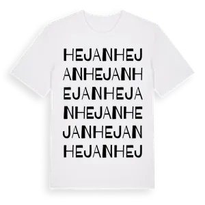 Hejan ordlek t-shirt – ekologisk bomull t-shirt från Pinshirt