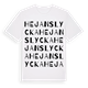 Hejans Lycka ordlek t-shirt