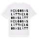Helgonaslätt ordlek t-shirt