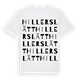 Hillerslätt ordlek t-shirt