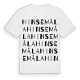 Hinsemåla ordlek t-shirt
