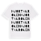 Hjortakroken ordlek t-shirt