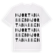 Hjortanabben ordlek t-shirt