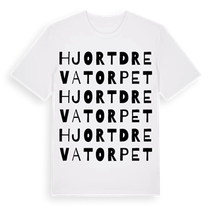 Hjortdrevatorpet ordlek t-shirt – ekologisk bomull t-shirt från Pinshirt