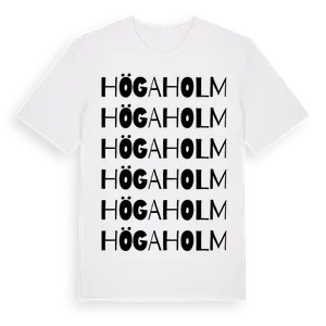 Högaholm ordlek t-shirt – ekologisk bomull t-shirt från Pinshirt