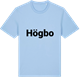 Blue Soul t-shirt med Högbo fetstil t-shirt