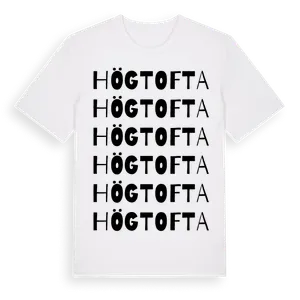 Högtofta ordlek t-shirt – ekologisk bomull t-shirt från Pinshirt