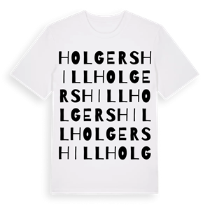 Holgershill ordlek t-shirt – ekologisk bomull t-shirt från Pinshirt