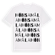 Hönsamåla ordlek t-shirt