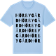 Blue Soul t-shirt med Hörby gård ordlek t-shirt