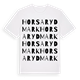 Horsarydmark ordlek t-shirt