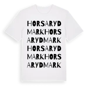 Horsarydmark ordlek t-shirt – ekologisk bomull t-shirt från Pinshirt