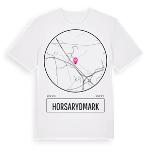 Horsarydmark t-shirt – ekologisk bomull t-shirt från Pinshirt