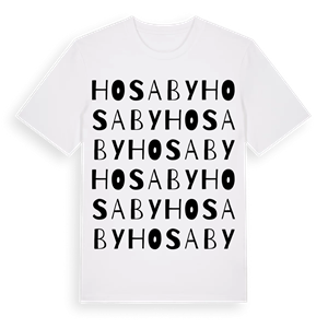 Hosaby ordlek t-shirt – ekologisk bomull t-shirt från Pinshirt