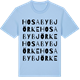 Blue Soul t-shirt med Hosaby Björke ordlek t-shirt
