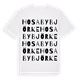 Hosaby Björke ordlek t-shirt