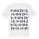 Humlemåla ordlek t-shirt