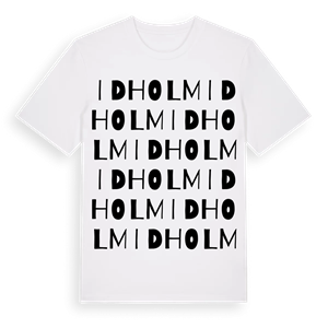 Idholm ordlek t-shirt – ekologisk bomull t-shirt från Pinshirt