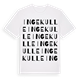 Ingekulle ordlek t-shirt