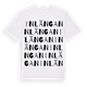 Inlängan ordlek t-shirt