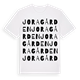 Joragården ordlek t-shirt