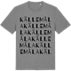 Mid Heather Gray t-shirt med Källemåla ordlek t-shirt