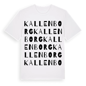 Kallenborg ordlek t-shirt – ekologisk bomull t-shirt från Pinshirt