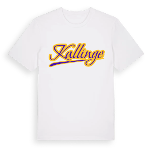 Kallinge baseball t-shirt – ekologisk bomull t-shirt från Pinshirt