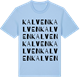 Blue Soul t-shirt med Kalven ordlek t-shirt