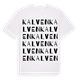 Kalven ordlek t-shirt