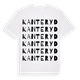 Kanteryd ordlek t-shirt