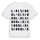 Karlsborg ordlek t-shirt