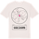 Vintage White t-shirt med Karlshamn t-shirt