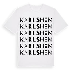 Karlshem ordlek t-shirt – ekologisk bomull t-shirt från Pinshirt